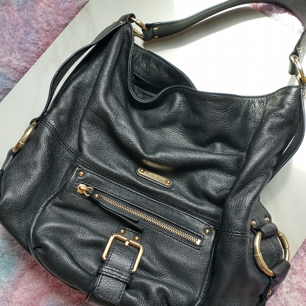 Michael Kors Black Leather Bag